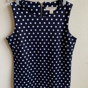 MICHAEL Michael Kors Sleeveless polka dot Top